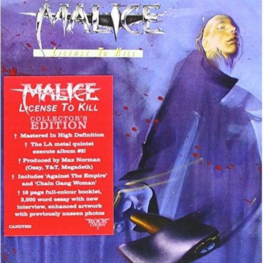 Malice - License To Kill  CD
